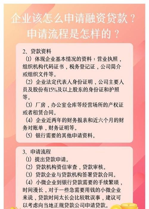 企业融资贷款的全面指南
