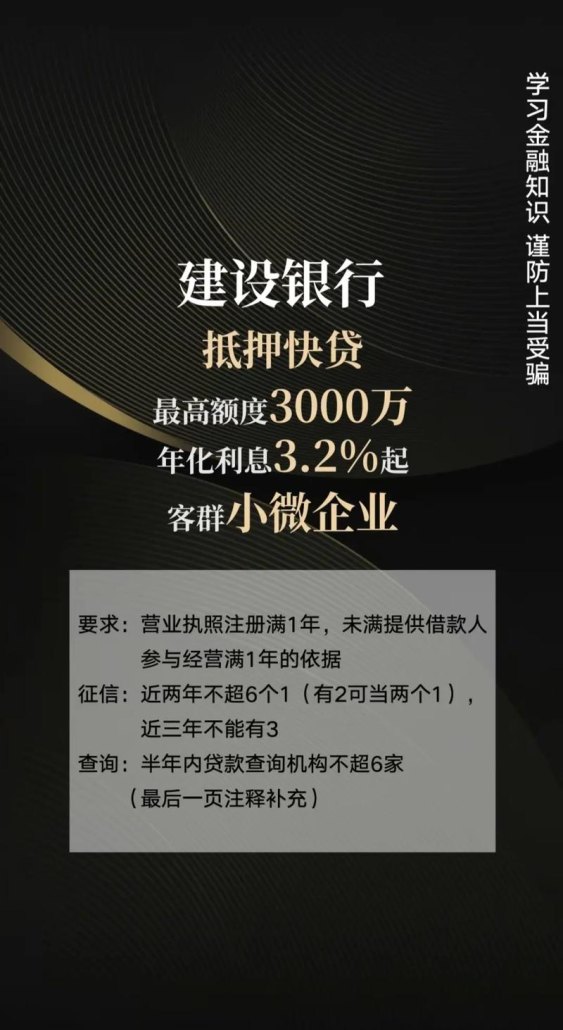 建行小微企业信用贷款能用几年