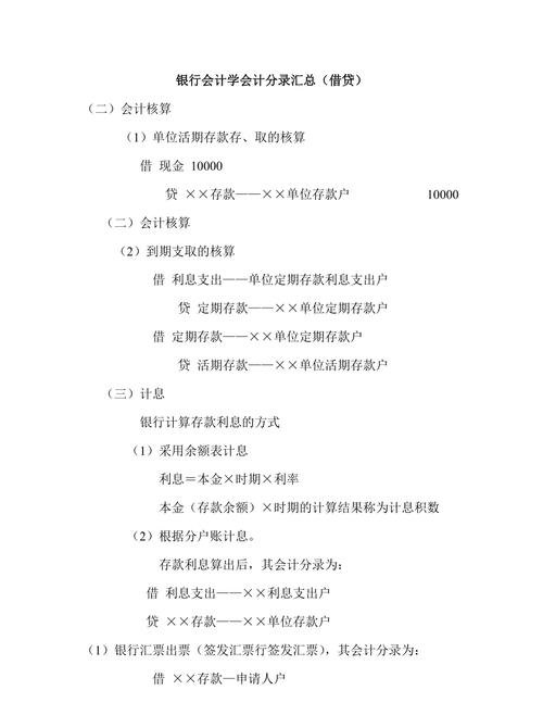 企业从银行贷款1年会计分录解析