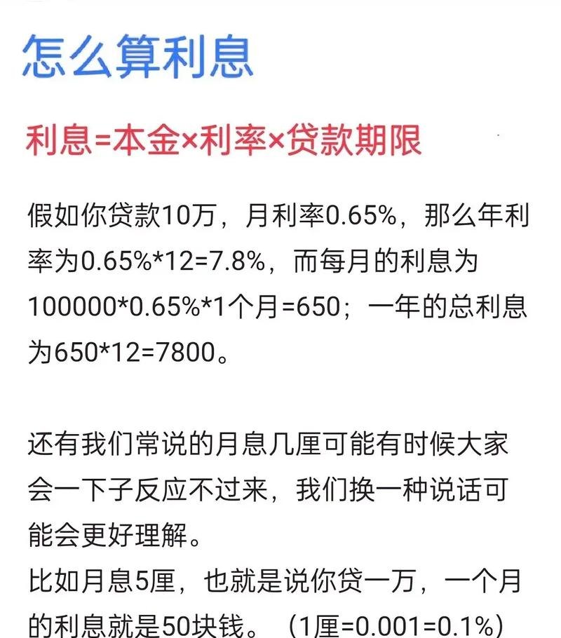 如何计算企业银行贷款利息