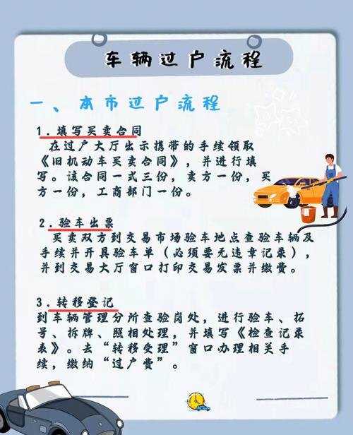 公司户车辆过户手续及注意事项