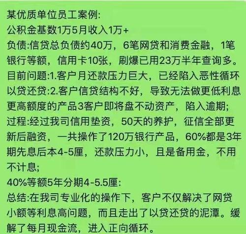 小米贷款债务重组方案