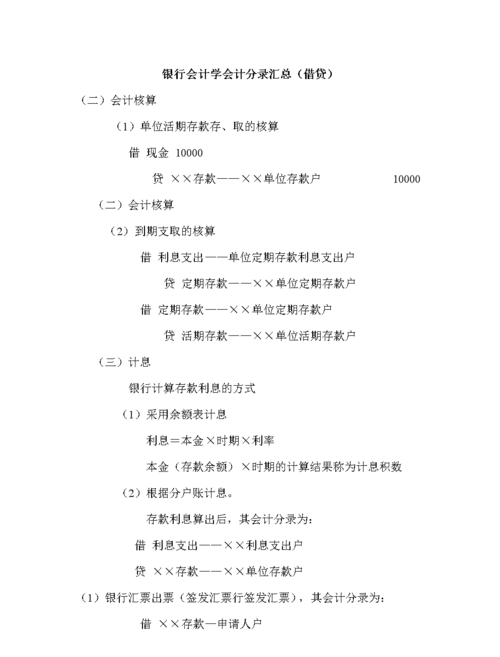 企业银行贷款的会计分录