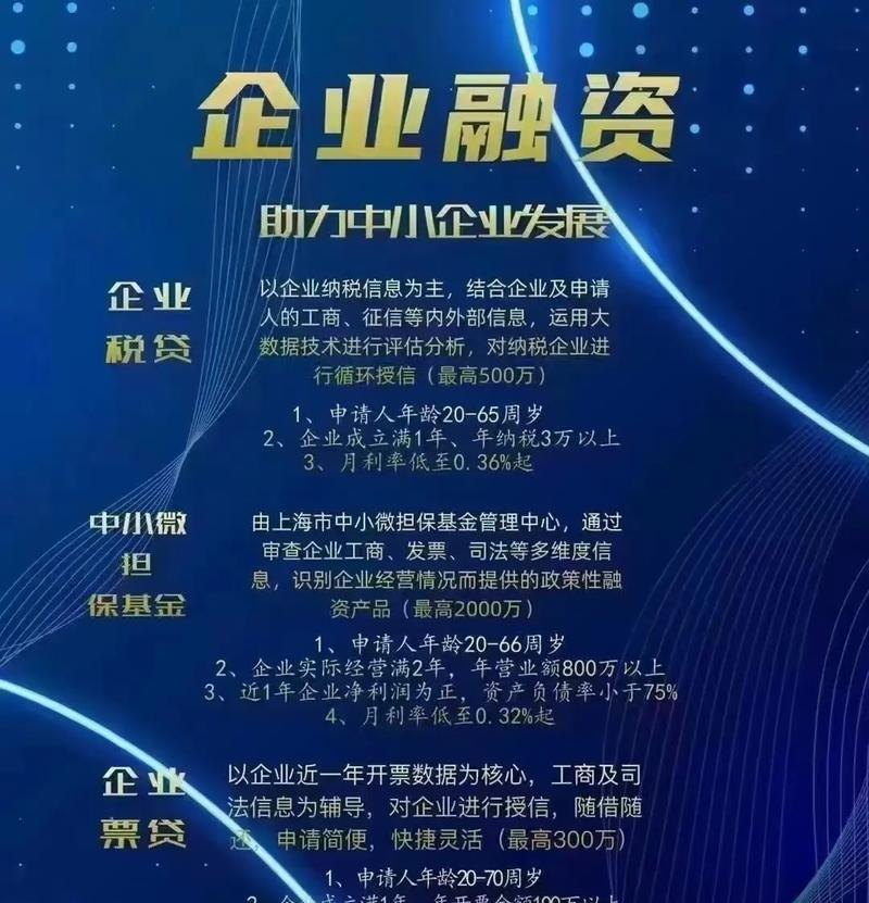 小微企业银行贷款需要什么资料
