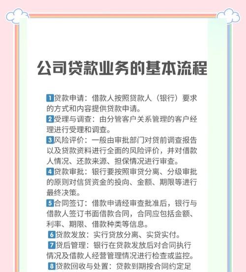 企业银行贷款办理全攻略