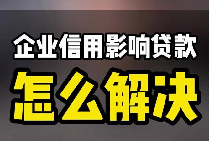 信用贷款对企业的影响