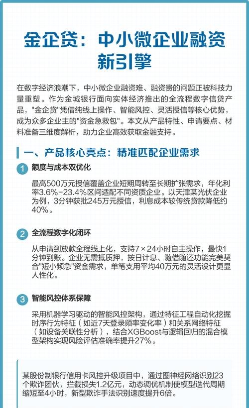 企业融资贷款，开启发展新引擎